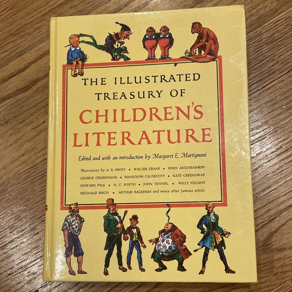 Illustrated Treasury of Children's Literature Book Martignoni 1955 1988 Printing